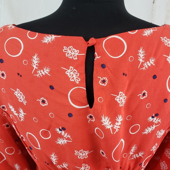 Free People Danni Jane Crop Top Red Sz 8 NWT - Picture 5 of 8